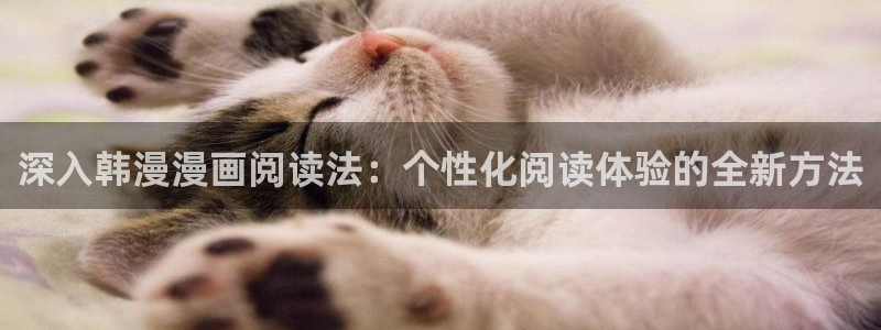omofun网页版入口处：深入韩漫漫画阅读法：个性化阅读体验的全新方法